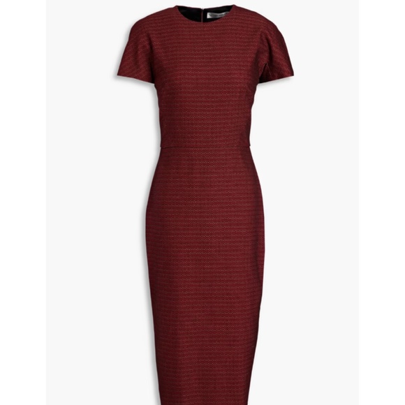 Victoria Beckham oxford/crimson  Dress - Picture 4 of 11